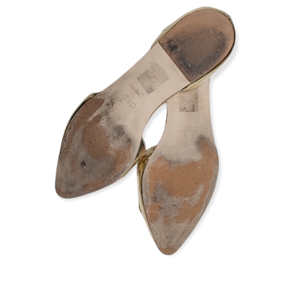 J.Crew Mirror Metallic D'orsay Loafer Flats - Picture 7 of 7